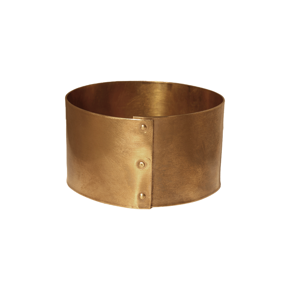 Brass Rivet Cuff