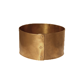 Brass Rivet Cuff