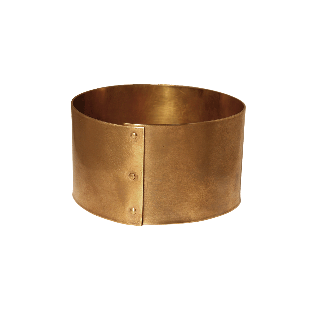 Brass Rivet Cuff