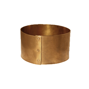 Brass Rivet Cuff