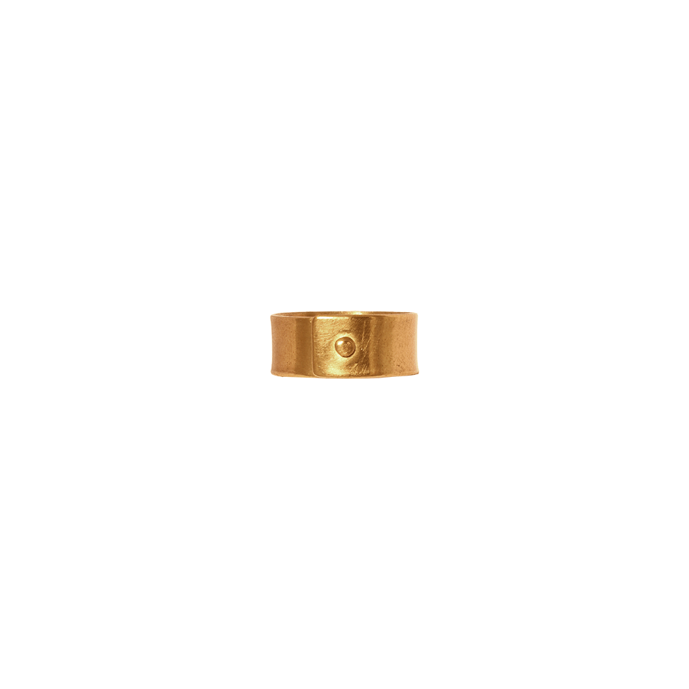 Brass Rivet Ring