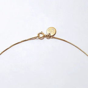 Dainty Opal Charm Necklace