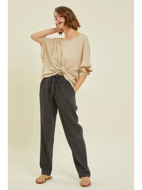 Mineral- Washed Cotton Pant