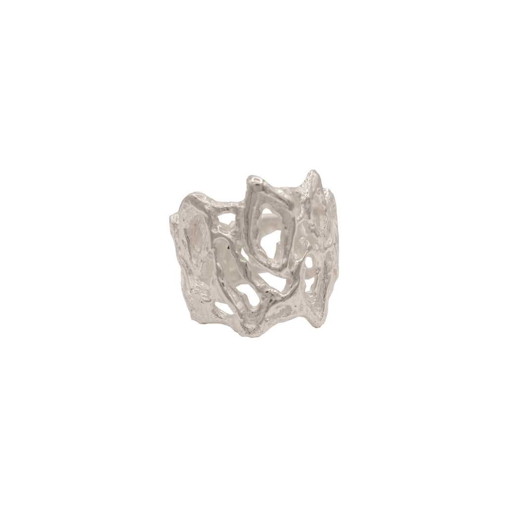 organic free-form magma ring made in USA