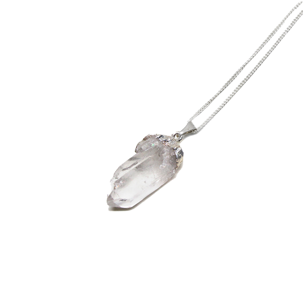quartz necklace