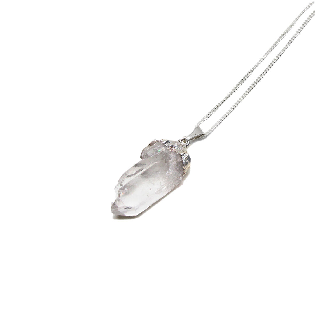 quartz necklace