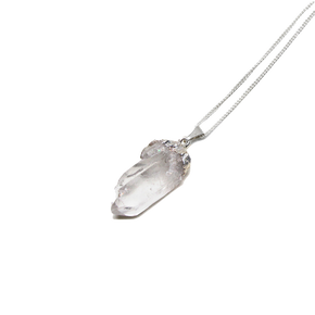 quartz necklace