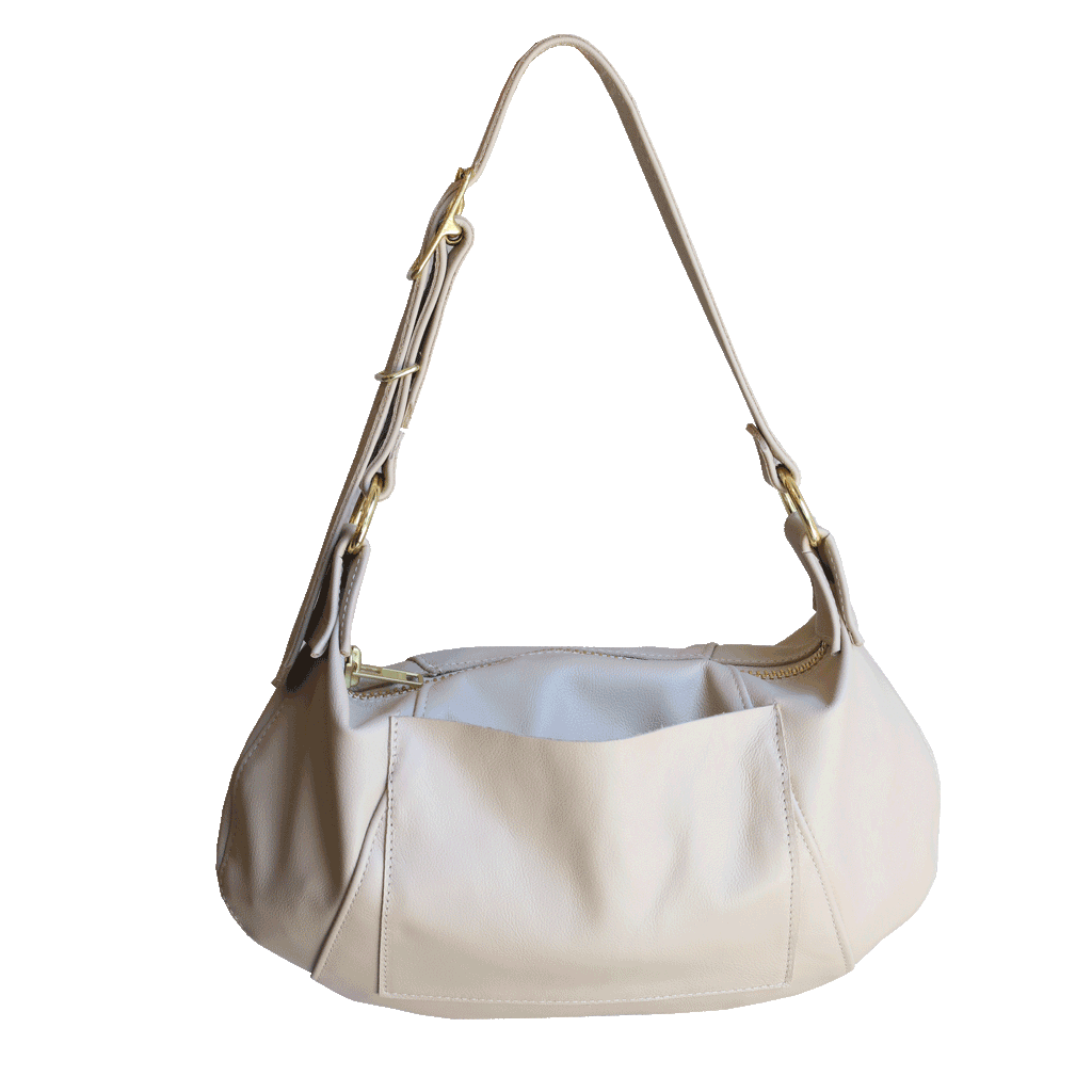 tan pj shoulder bag