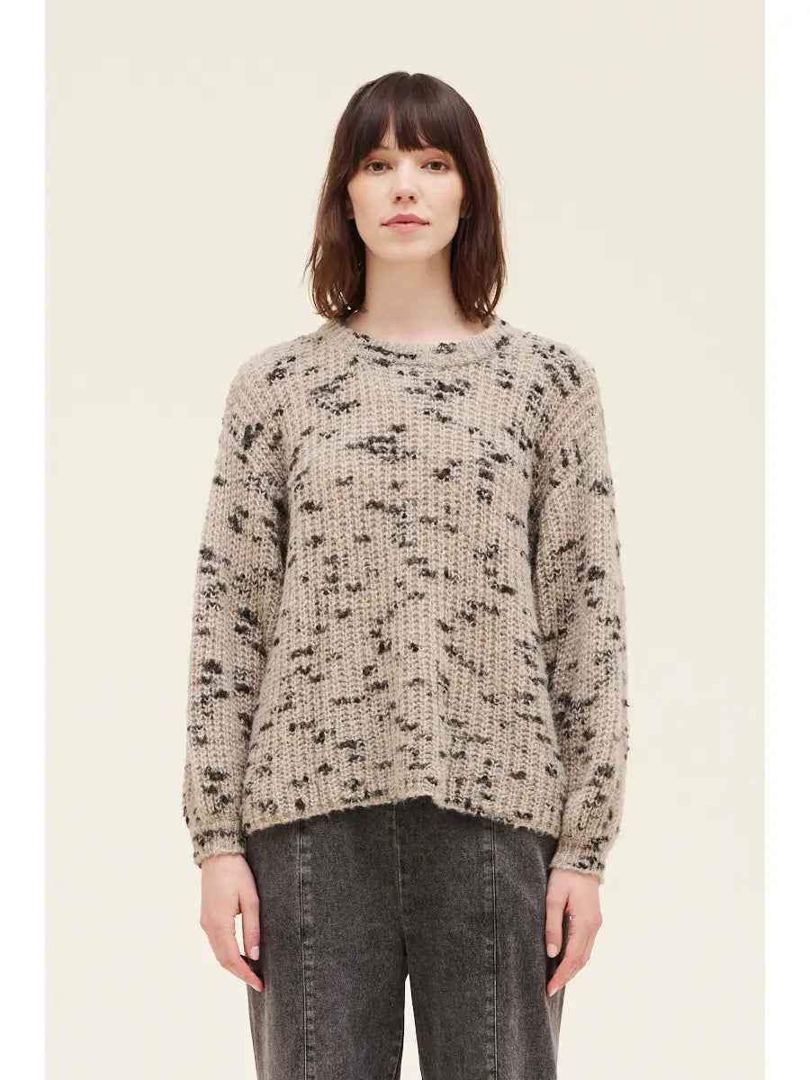 Mixed Knit Sweater