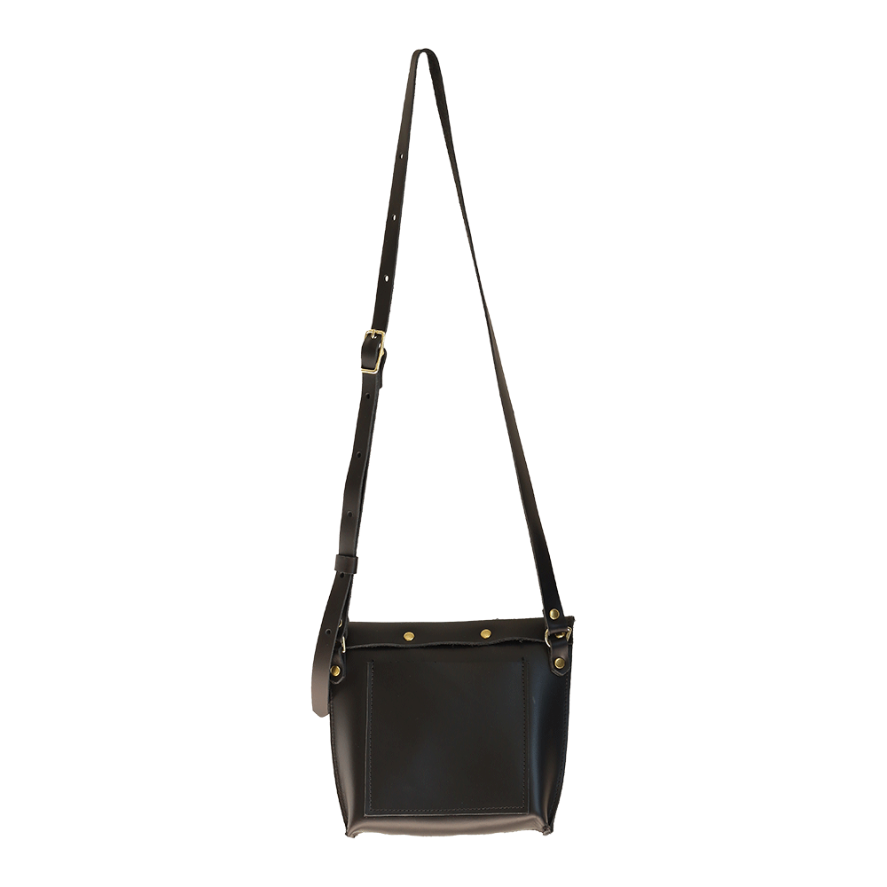 Linda Petite Crossbody in Noir