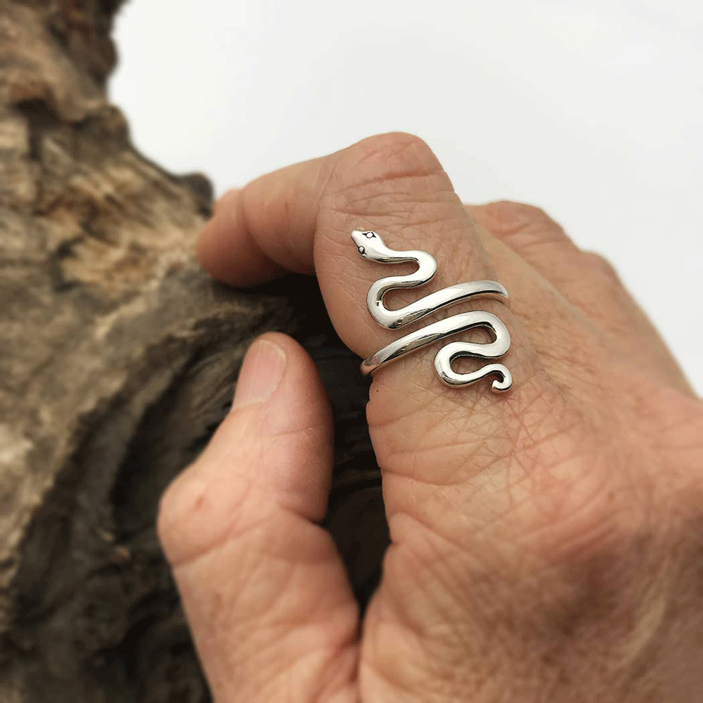 Adjustable Snake Ring