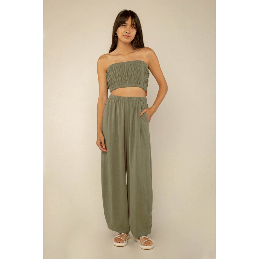 Linen Lantern Pants