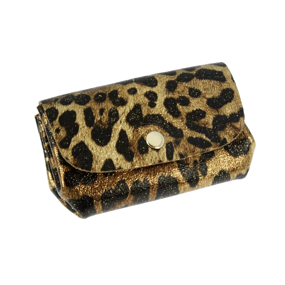 Metallic Accordion Wallet