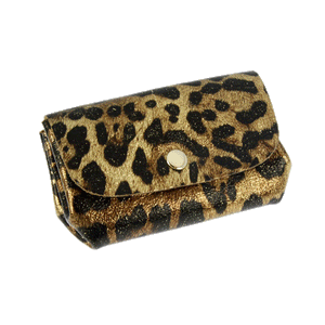 Metallic Accordion Wallet