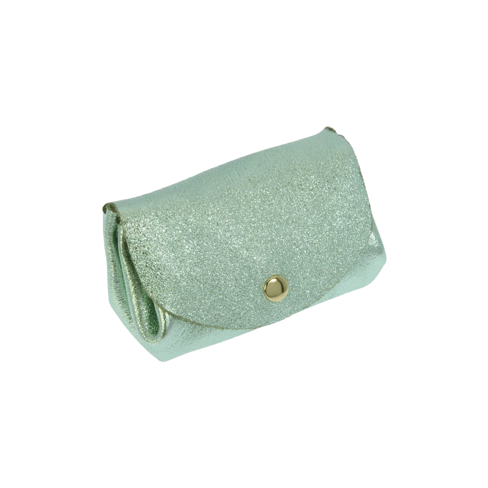 Metallic Accordion Wallet