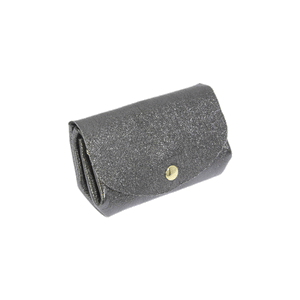 Metallic Accordion Wallet