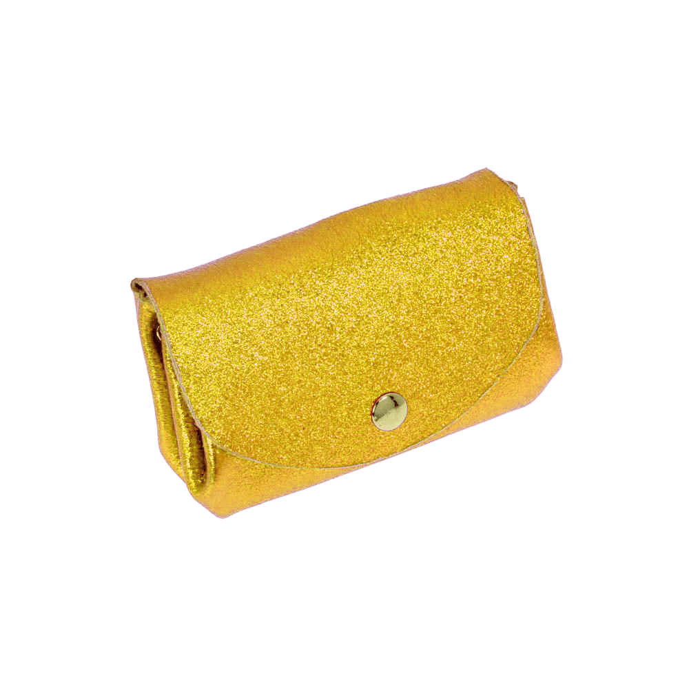 Metallic Accordion Wallet