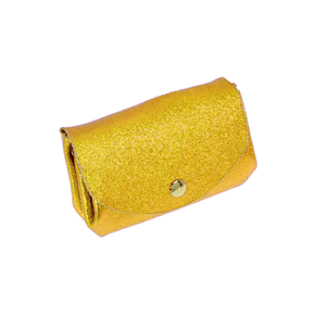 Metallic Accordion Wallet