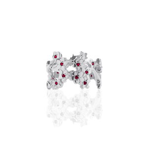Ruby Cherry Blossom Ring Meadowlark