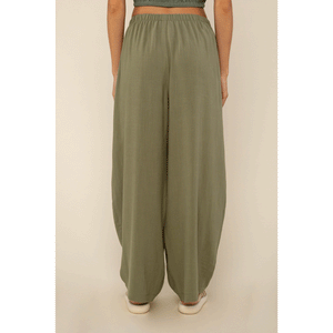 Linen Lantern Pants