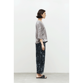Straight Leg Velvet Pants