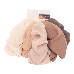 Crepe Scrunchies