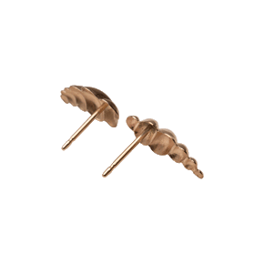 Gold Bubble Studs