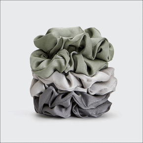 Holiday Satin Scrunchies