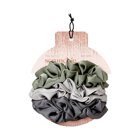 Holiday Satin Scrunchies