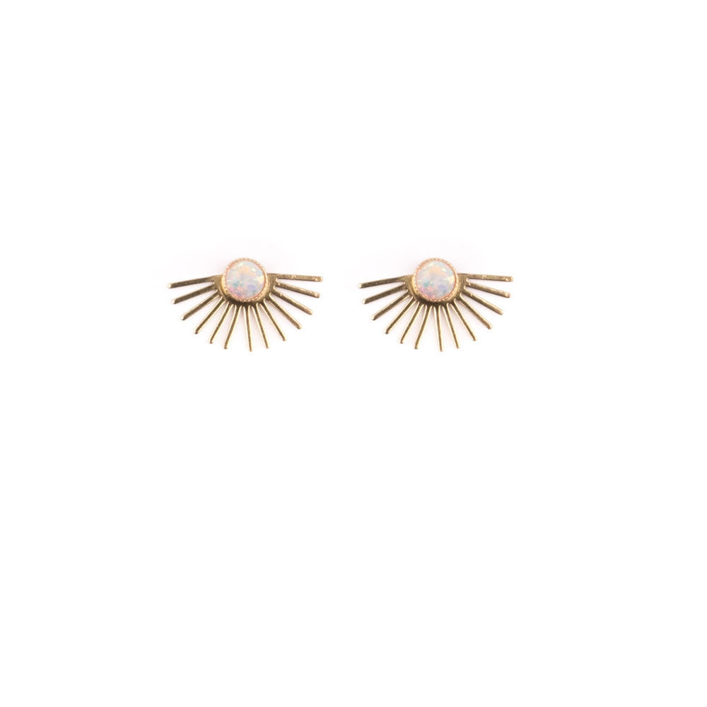 Opal Beam Studs