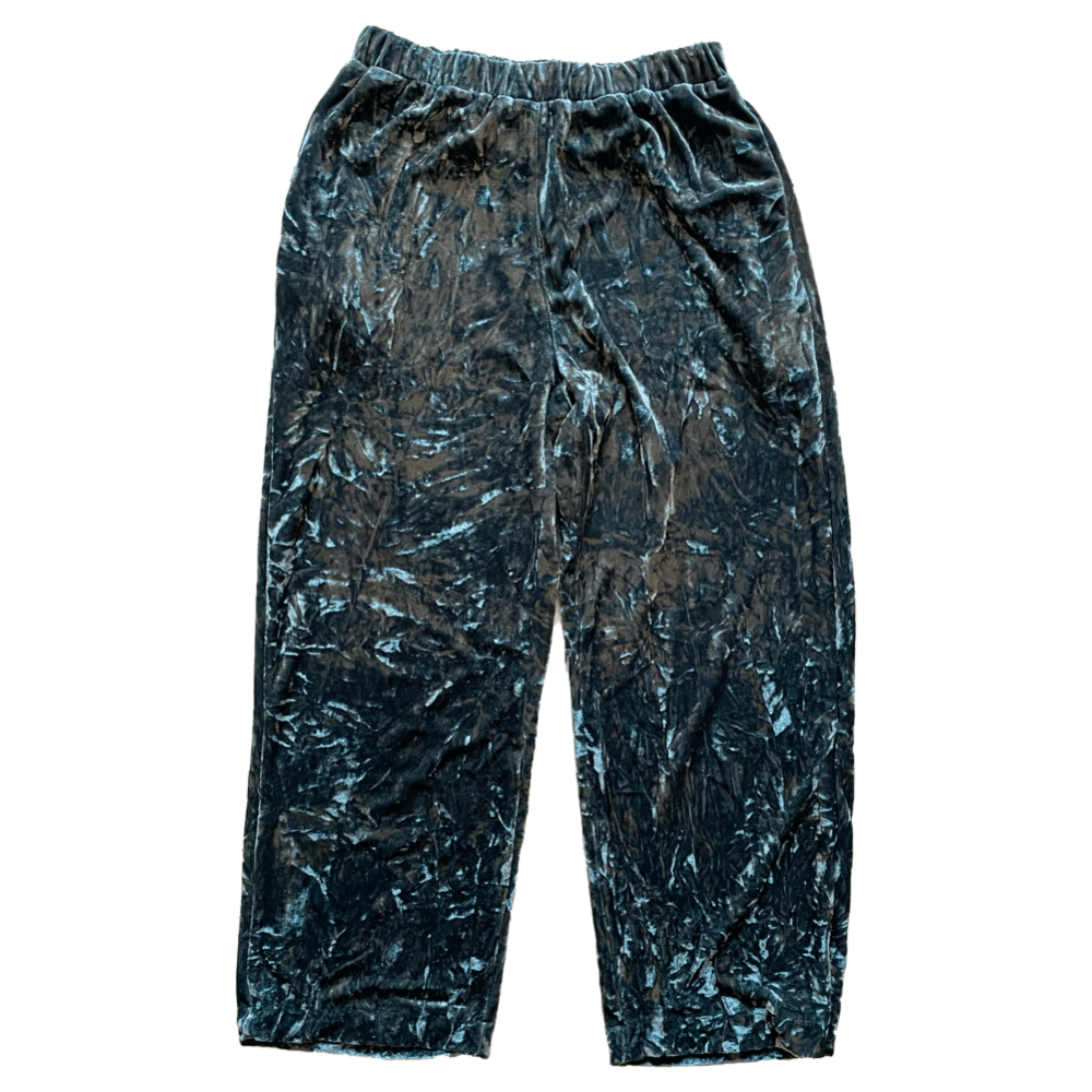 Straight Leg Velvet Pants