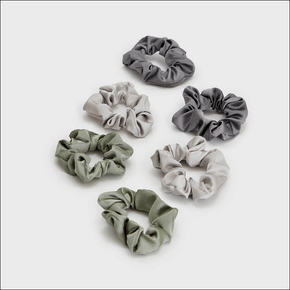 Holiday Satin Scrunchies