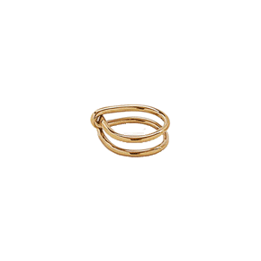 Gold Double Knot Ring