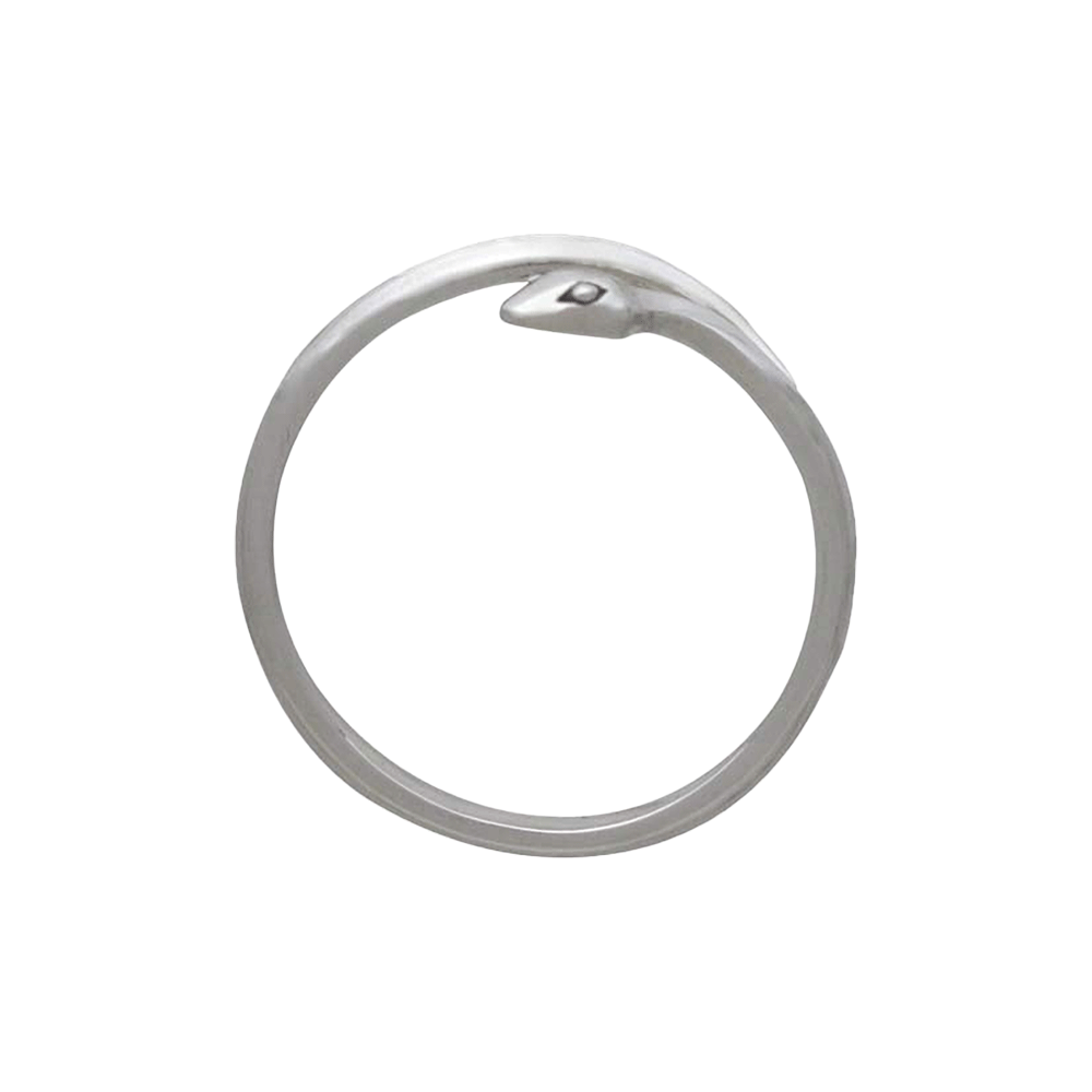 Simple Adjustable Snake Ring