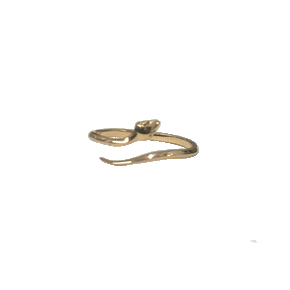Simple Adjustable Snake Ring