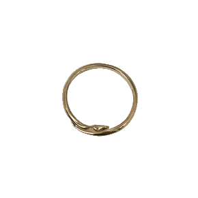 Simple Adjustable Snake Ring