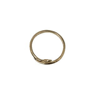 Simple Adjustable Snake Ring
