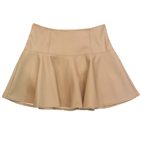 Faux Leather Mini