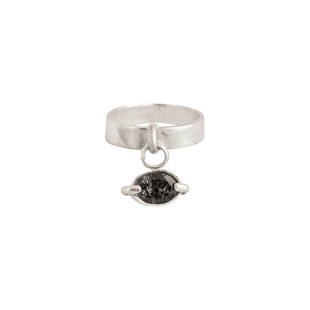 Gemstone Charm Ring No 2