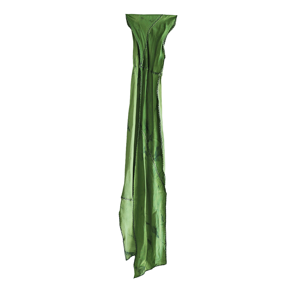 Green Petal Scarf