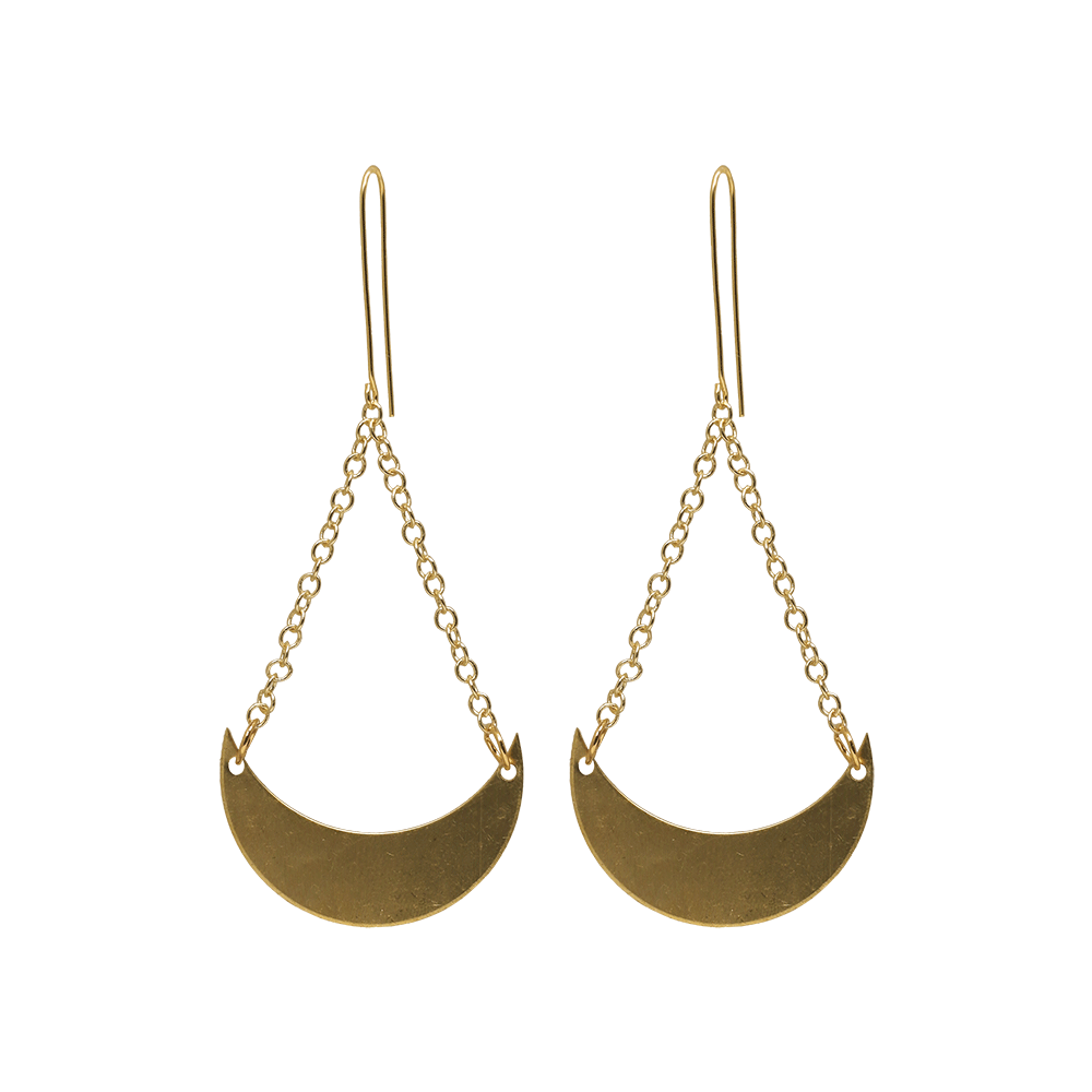 Crescent Chain Dangles