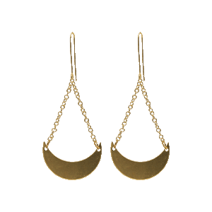 Crescent Chain Dangles