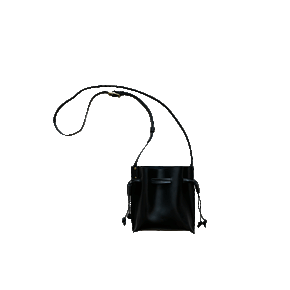 Mini Bucket Bag in Classic Noir