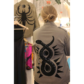 Snake Military Jacket