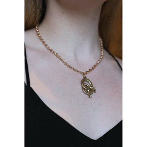 Serpentine Charm Necklace