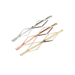Double Diamond Bobby Pins