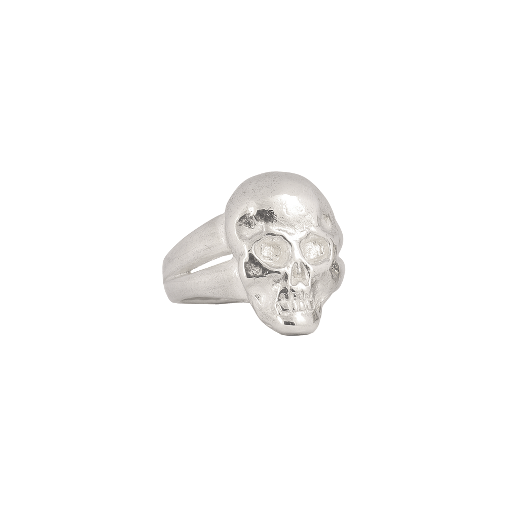 Le Crâne Skull Ring in Silver