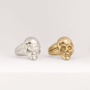 Le Crâne Skull Ring in Silver