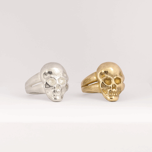 Le Crâne Skull Ring in Silver