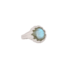 La Fleur Labradorite Ring in Silver